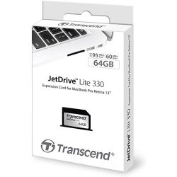 Transcend JetDrive Lite 330 MacBook Pro Retina 13" Expansion Card 64GB