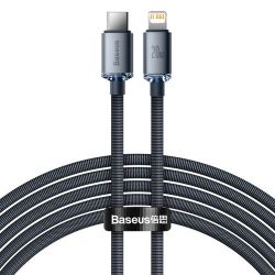 Cable Nylon USB Type-C  Baseus / Lightning 20W 2M Noir